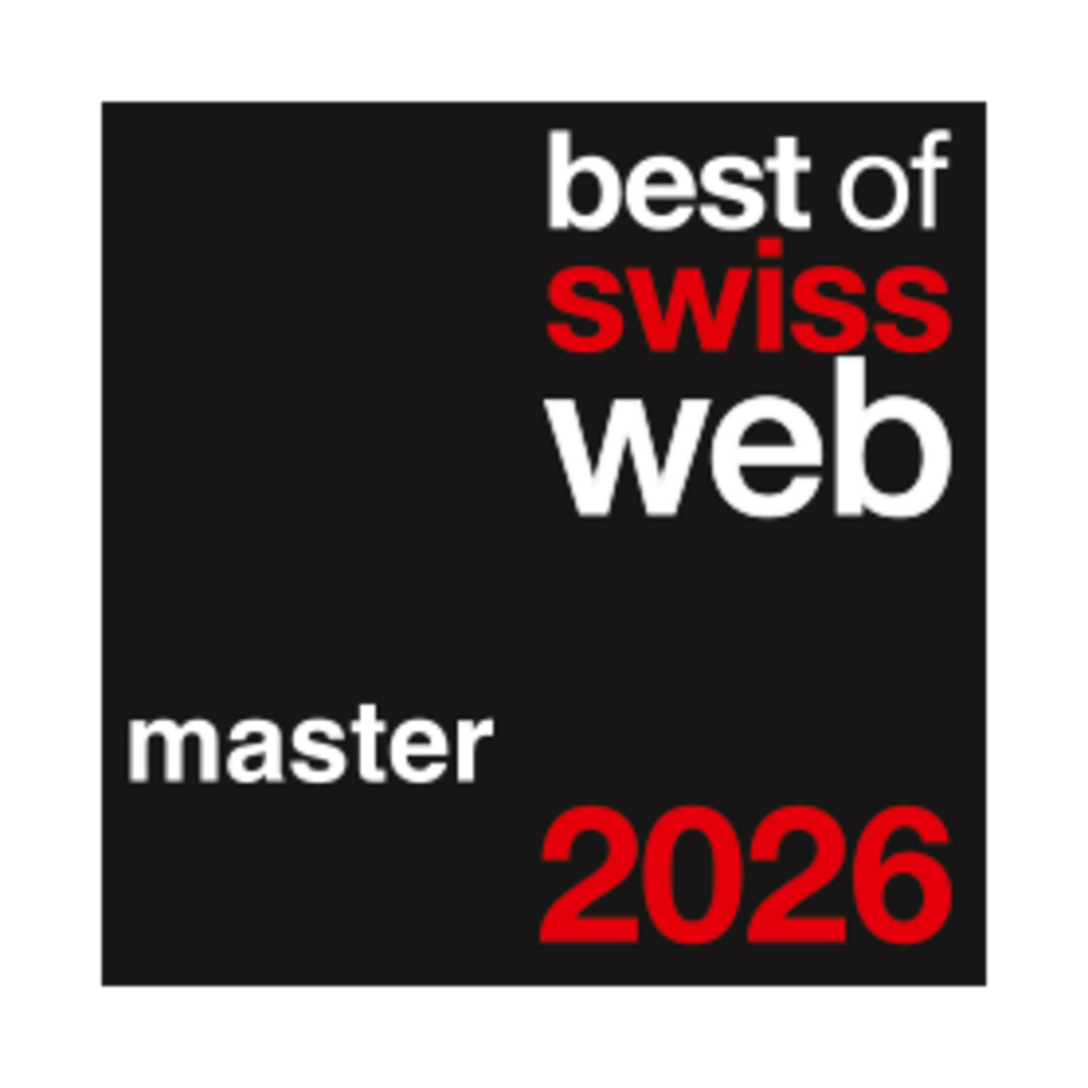 Best of Swiss Web 2026: Master